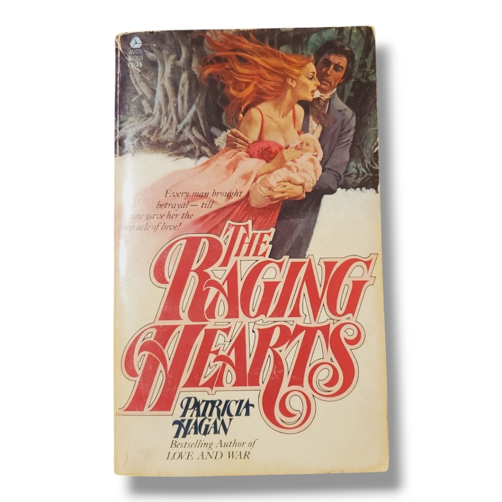 The Raging Hearts By Patricia Hagan Pre Owned Paperback Book